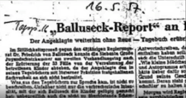 Fritz von Balluseck - Niemiecka gazeta nazwała go najważniejszym pedofilem w przestępczej historii Berlina
